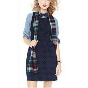 J.Crew Polka-Dot Ponte Dress